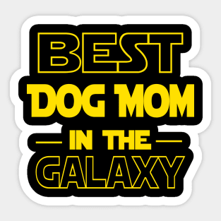 Dog mom force Sticker